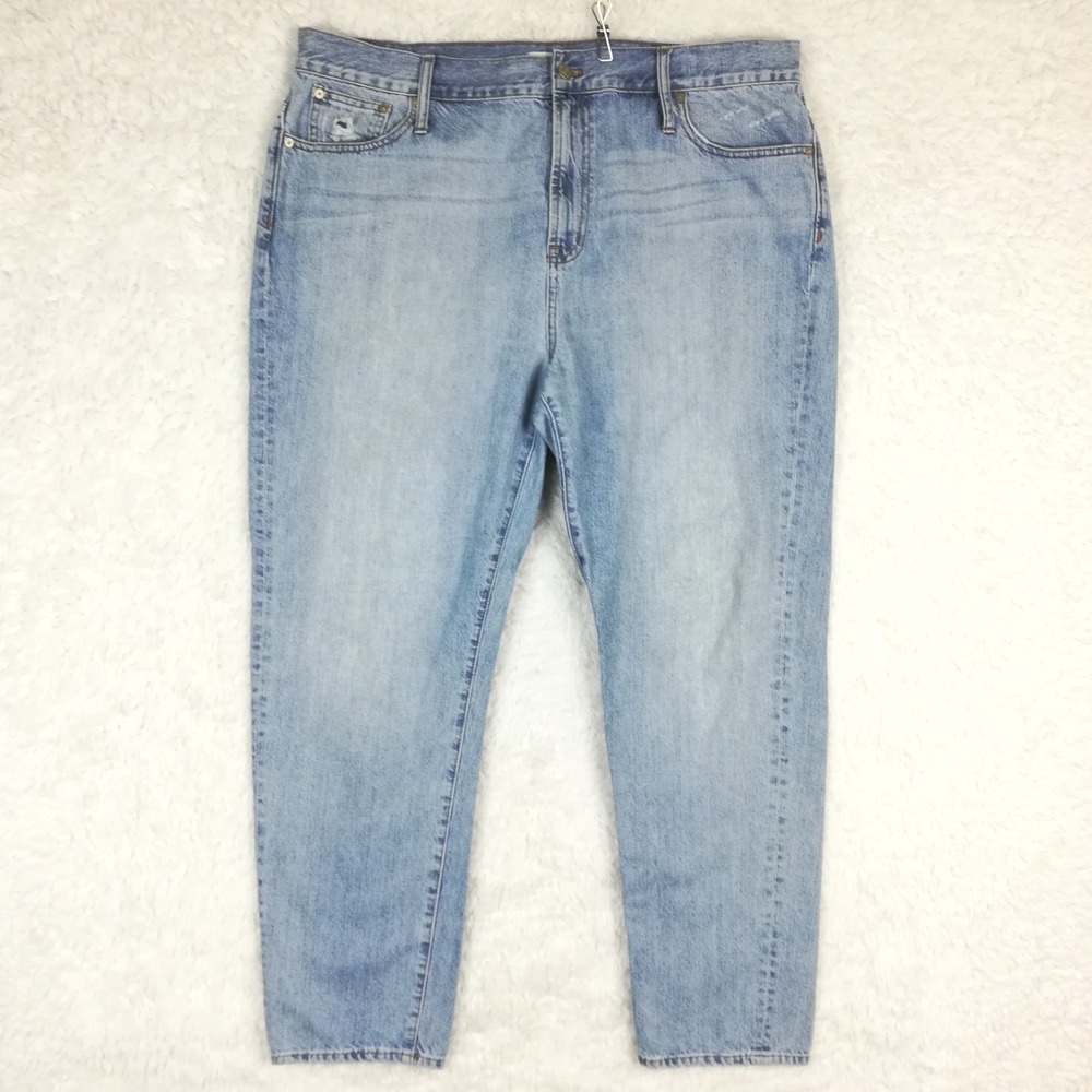 Madewell Womens Jeans The‎ Perfect Vintage Boyfriend Blue Denim Light High 35
